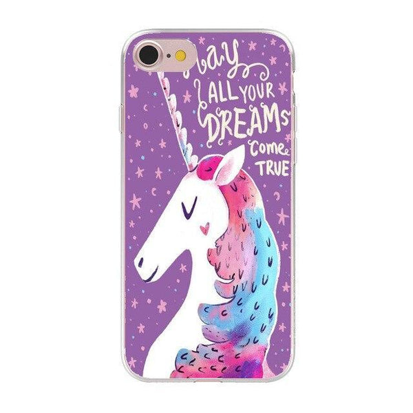 Soothing Unicorn iPhone Case